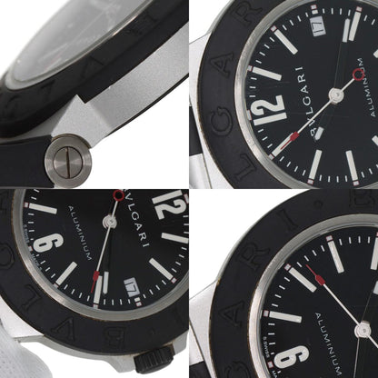 BVLGARI ブルガリ BB40AT アルミニウム デイト 腕時計 アルミニウム メンズ 中古