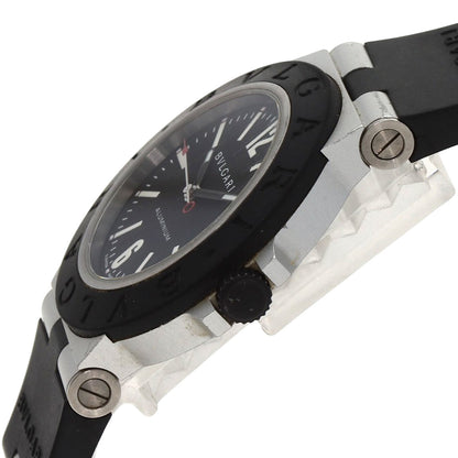BVLGARI ブルガリ BB40AT アルミニウム デイト 腕時計 アルミニウム メンズ 中古