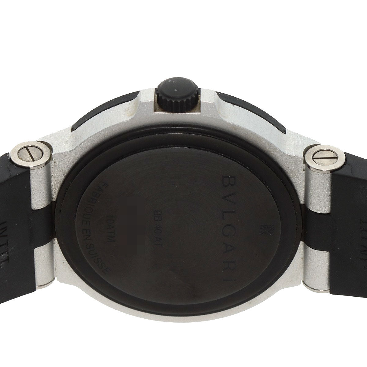 BVLGARI ブルガリ BB40AT アルミニウム デイト 腕時計 アルミニウム メンズ 中古