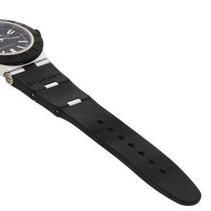 BVLGARI ブルガリ BB40AT アルミニウム デイト 腕時計 アルミニウム メンズ 中古