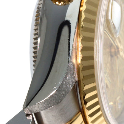ROLEX ロレックス 69173G デイトジャスト 10P ダイヤモンド 腕時計 SS レディース 中古