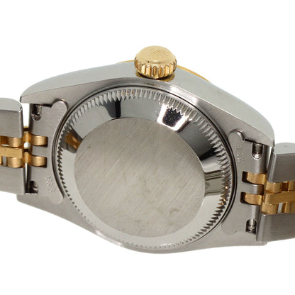 ROLEX ロレックス 69173G デイトジャスト 10P ダイヤモンド 腕時計 SS レディース 中古