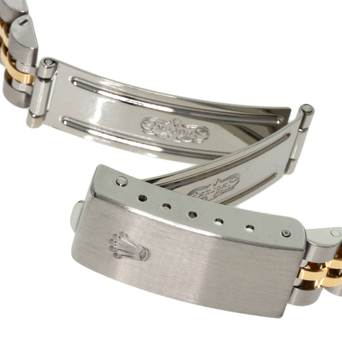 ROLEX ロレックス 69173G デイトジャスト 10P ダイヤモンド 腕時計 SS レディース 中古