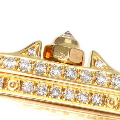 CARTIER カルティエ パンテール SM ダイヤモンド 腕時計 K18YG レディース 中古