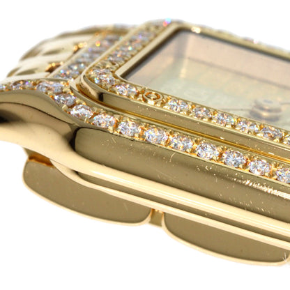 CARTIER カルティエ パンテール SM ダイヤモンド 腕時計 K18YG レディース 中古