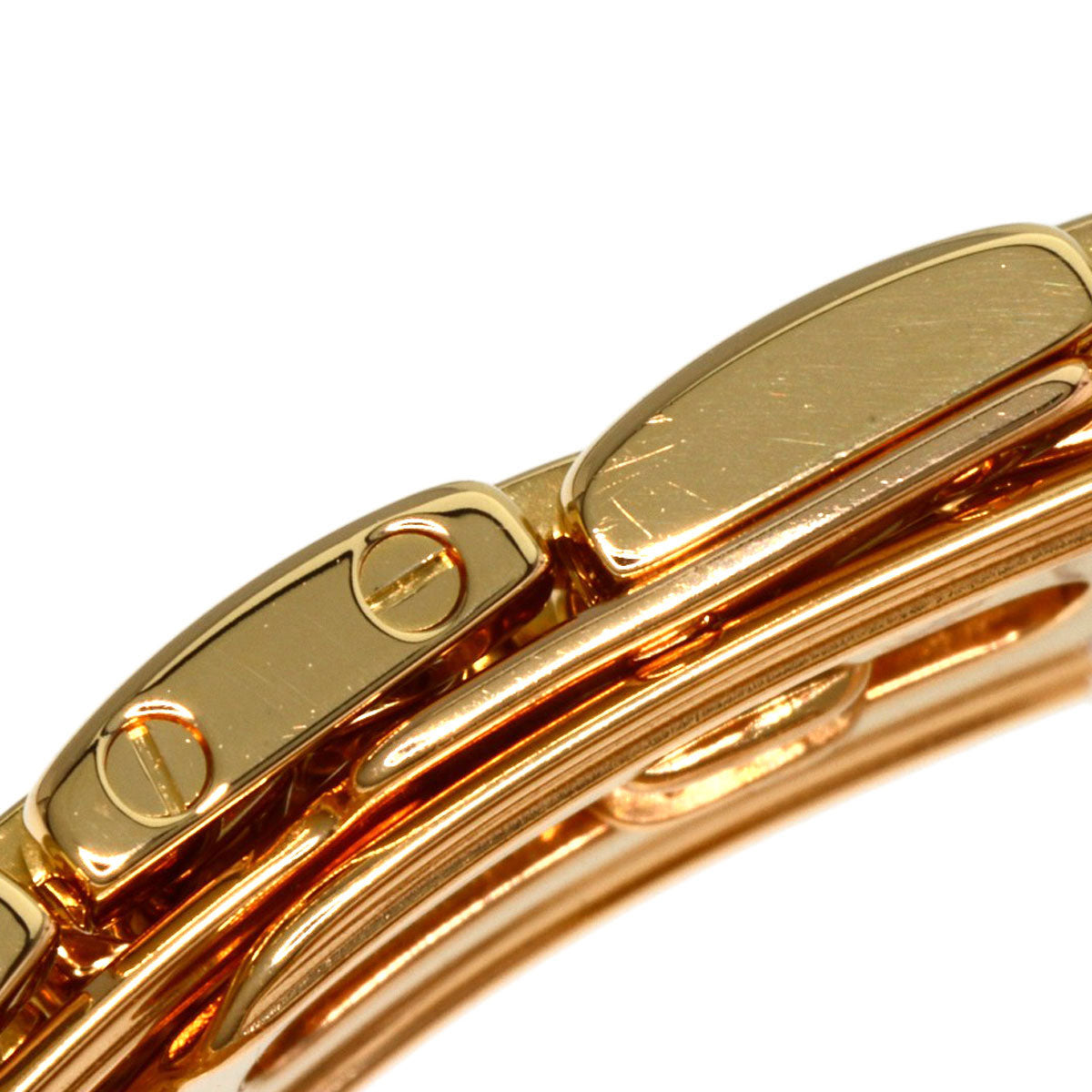CARTIER カルティエ パンテール SM ダイヤモンド 腕時計 K18YG レディース 中古
