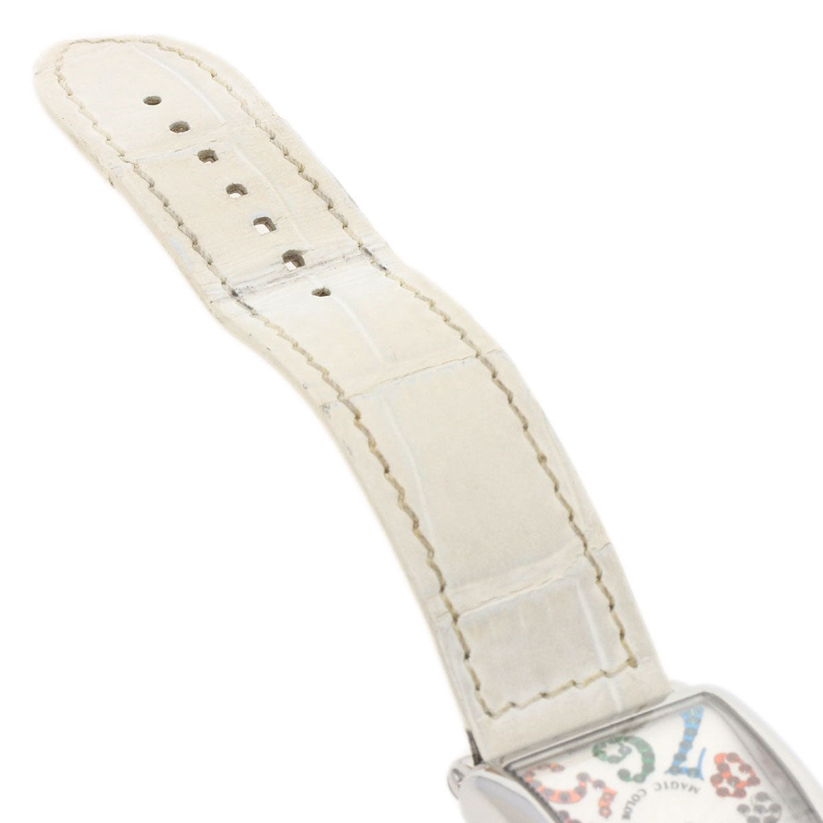 FRANCK MULLER フランクミュラー 902QZMAGCOL ロングアイランド マジックカラー 腕時計 SS レディース 中古