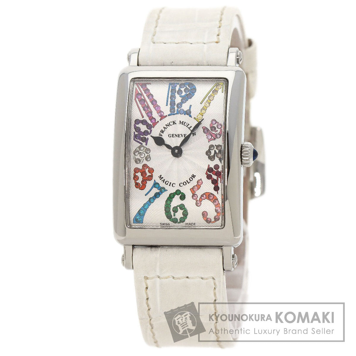 FRANCK MULLER フランクミュラー 902QZMAGCOL ロングアイランド マジックカラー 腕時計 SS レディース 中古