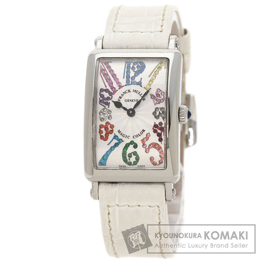 FRANCK MULLER フランクミュラー 902QZMAGCOL ロングアイランド マジックカラー 腕時計 SS レディース 中古