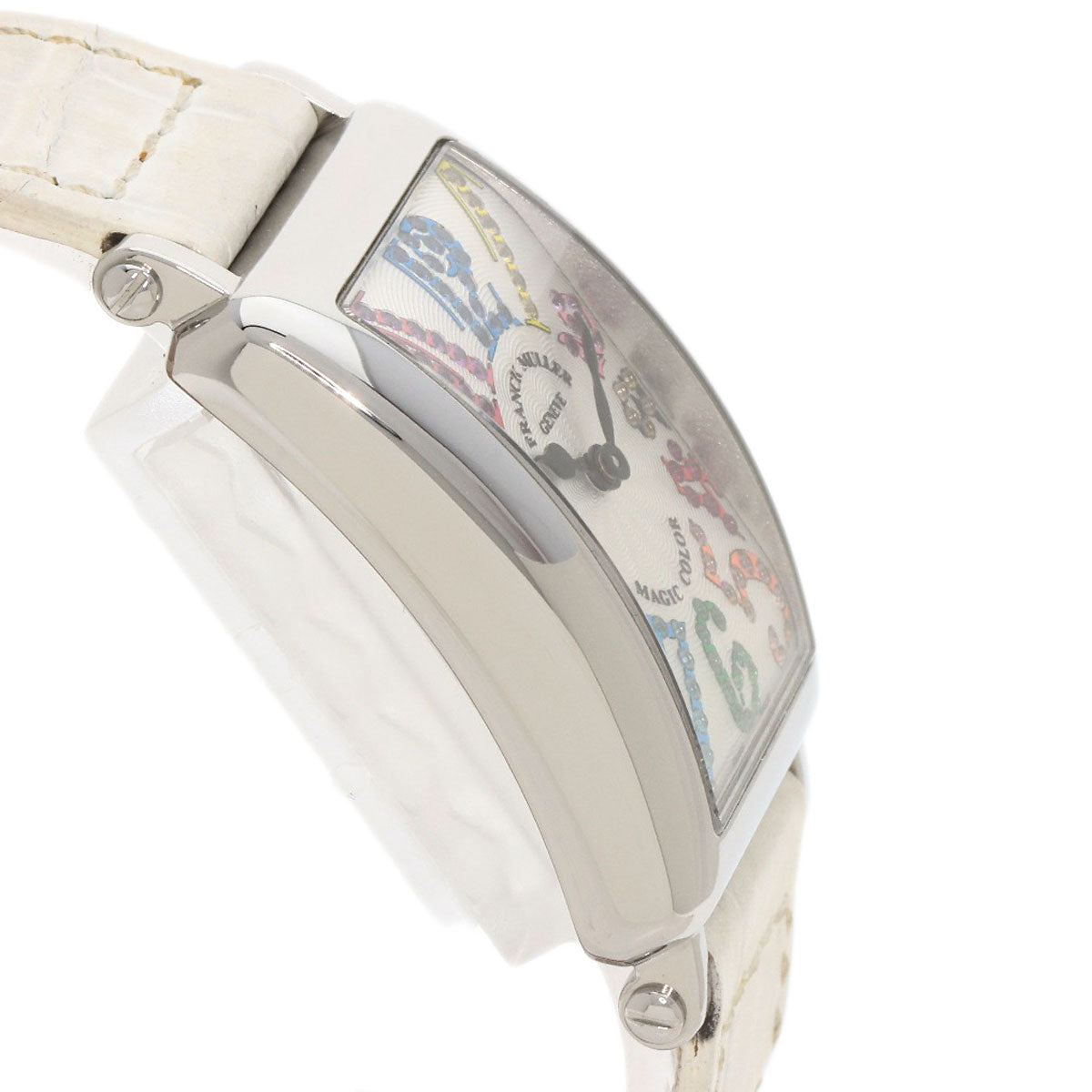FRANCK MULLER フランクミュラー 902QZMAGCOL ロングアイランド マジックカラー 腕時計 SS レディース 中古