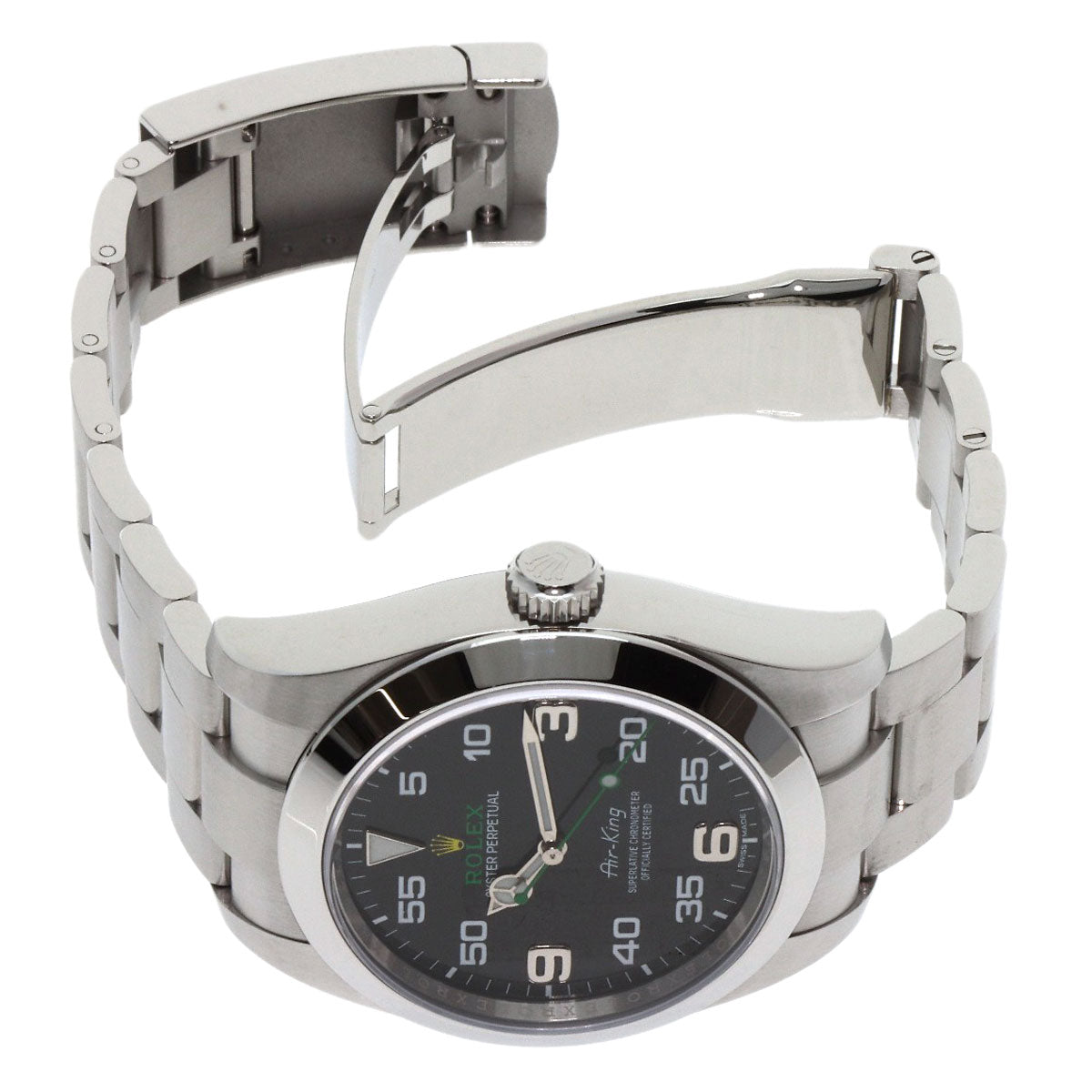 ROLEX ロレックス 116900 エアキング 腕時計 SS メンズ 中古