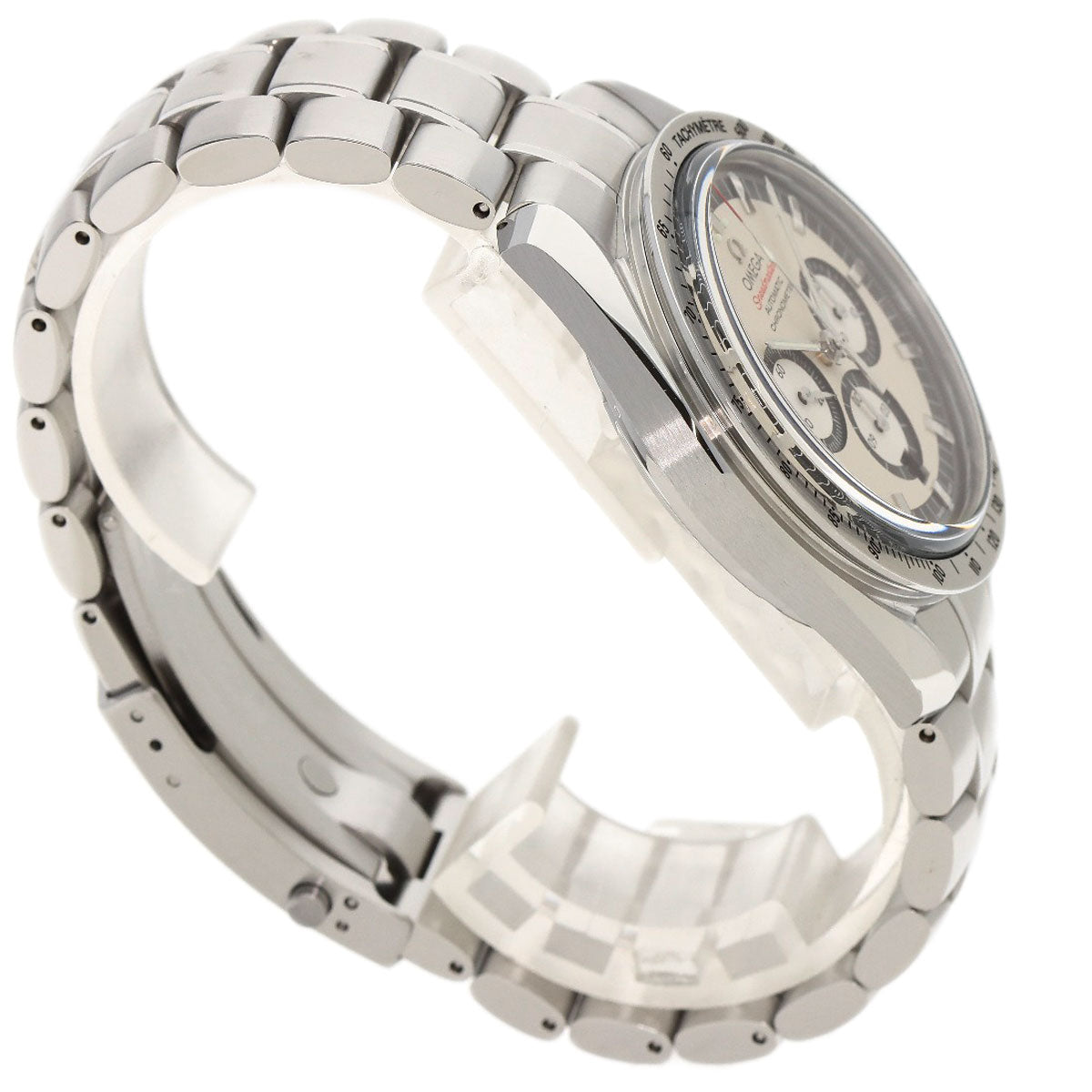 OMEGA オメガ 3506.31 スピードマスター レーシング シューマッハレジェンド 腕時計 SS メンズ 中古