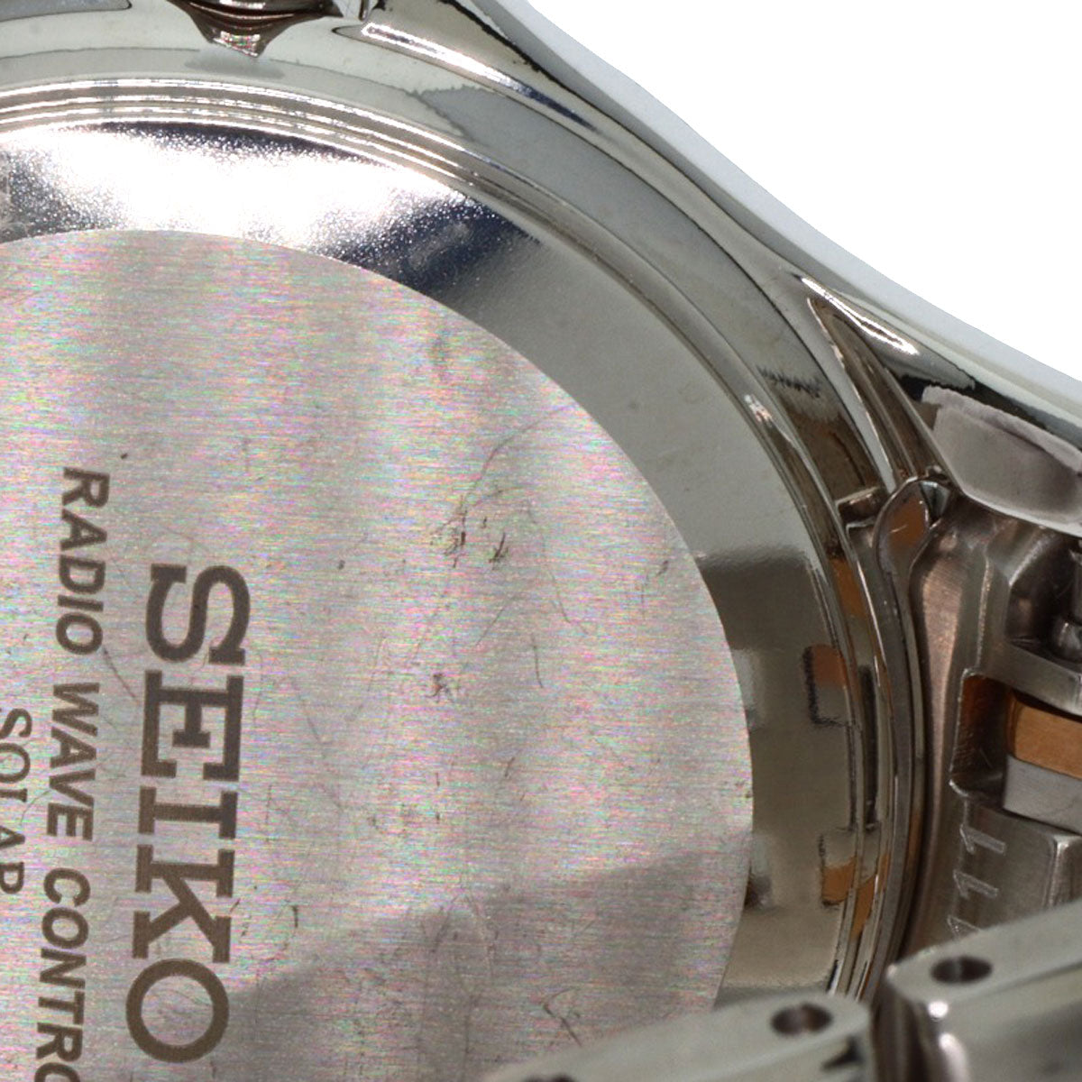 SEIKO セイコー SWCW162 エクセリーヌ 腕時計 チタン レディース 中古