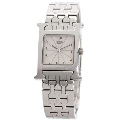 HERMES エルメス HH1.210 Hウォッチ 腕時計 SS レディース 中古