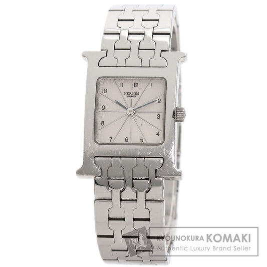 HERMES エルメス HH1.210 Hウォッチ 腕時計 SS レディース 中古