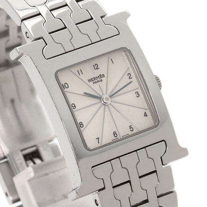 HERMES エルメス HH1.210 Hウォッチ 腕時計 SS レディース 中古