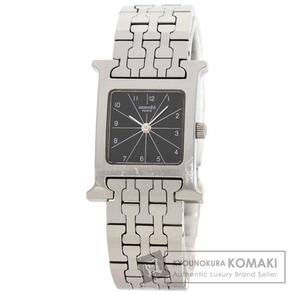 HERMES エルメス HH1.210 Hウォッチ 腕時計 SS レディース 中古