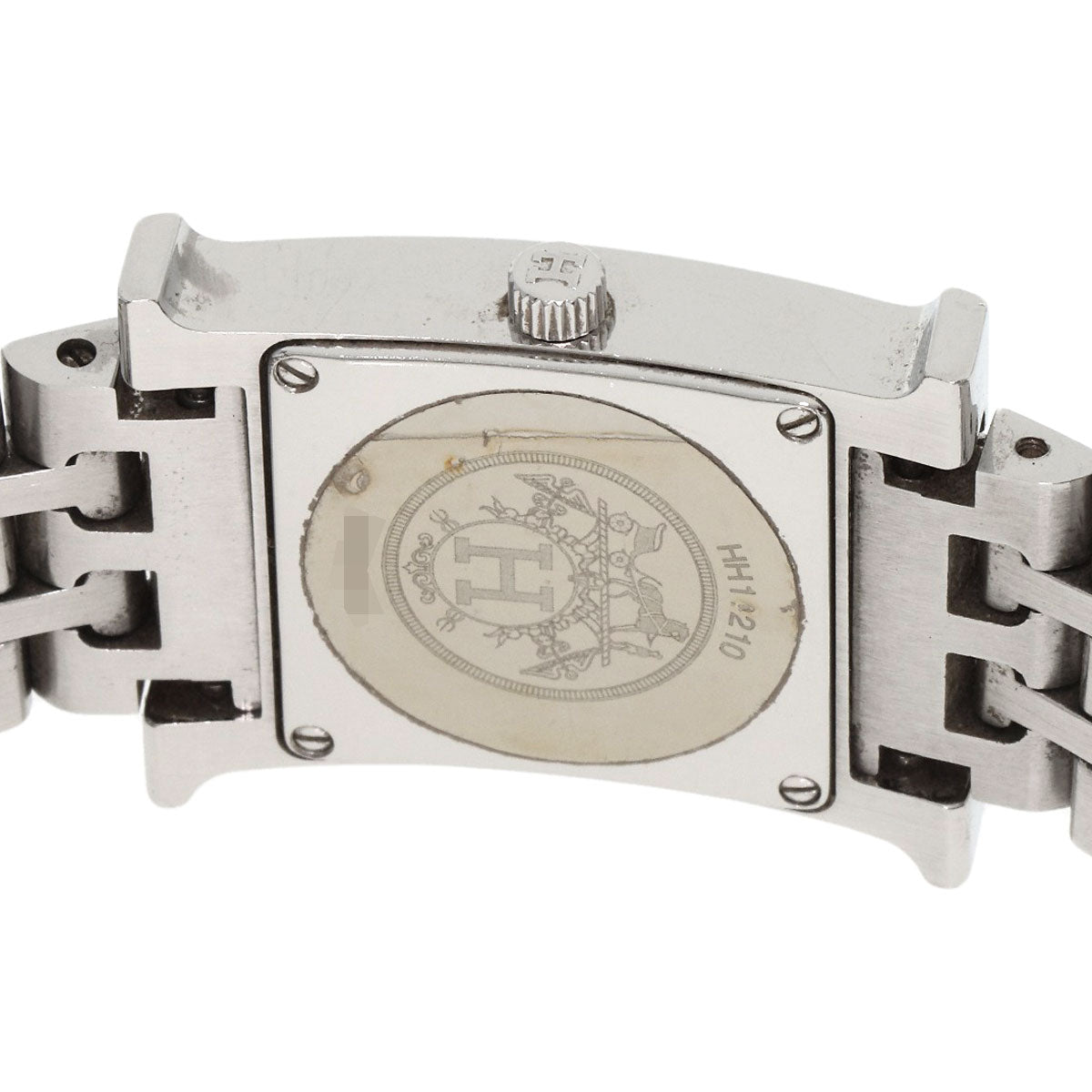 HERMES エルメス HH1.210 Hウォッチ 腕時計 SS レディース 中古