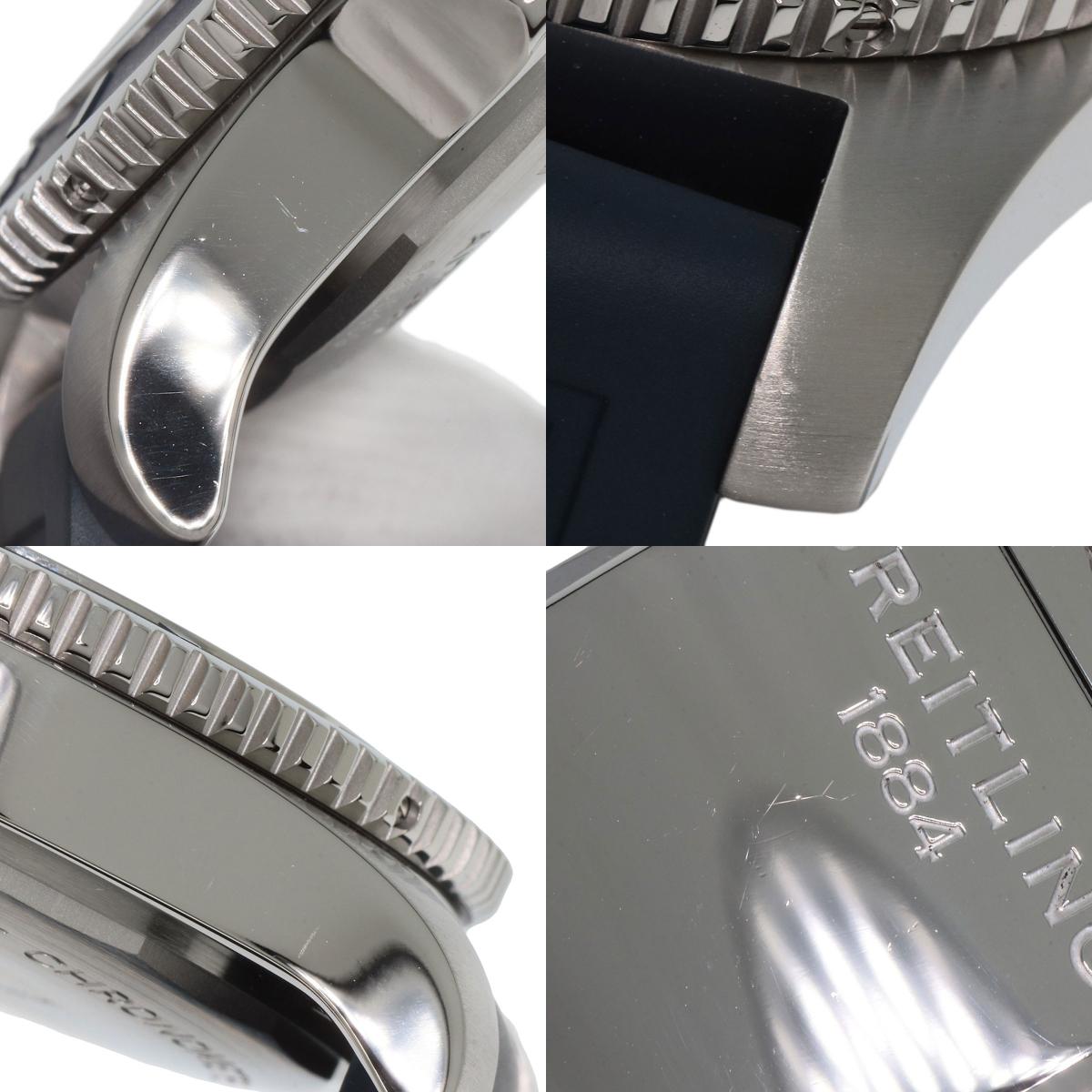 BREITLING ブライトリング A17367 スーパーオーシャン44 腕時計 SS メンズ 中古