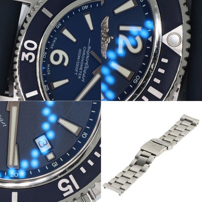 BREITLING ブライトリング A17367 スーパーオーシャン44 腕時計 SS メンズ 中古