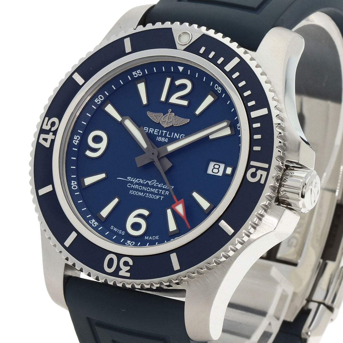 BREITLING ブライトリング A17367 スーパーオーシャン44 腕時計 SS メンズ 中古