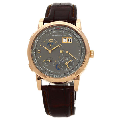 A.LANGE＆SOHNE ランゲ＆ゾーネ 116.033 ランゲ1 タイムゾーン 腕時計 K18PG メンズ 中古