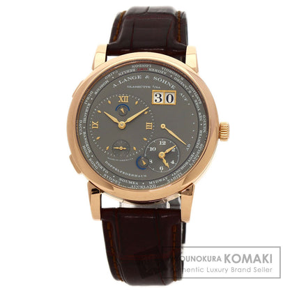 A.LANGE＆SOHNE ランゲ＆ゾーネ 116.033 ランゲ1 タイムゾーン 腕時計 K18PG メンズ 中古