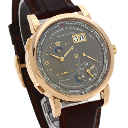 A.LANGE＆SOHNE ランゲ＆ゾーネ 116.033 ランゲ1 タイムゾーン 腕時計 K18PG メンズ 中古
