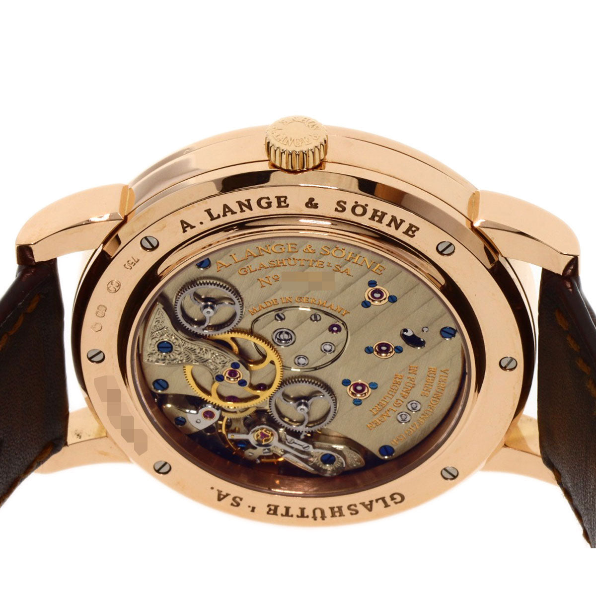 A.LANGE＆SOHNE ランゲ＆ゾーネ 116.033 ランゲ1 タイムゾーン 腕時計 K18PG メンズ 中古