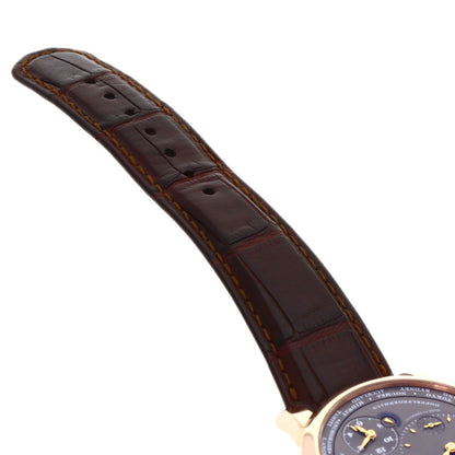 A.LANGE＆SOHNE ランゲ＆ゾーネ 116.033 ランゲ1 タイムゾーン 腕時計 K18PG メンズ 中古