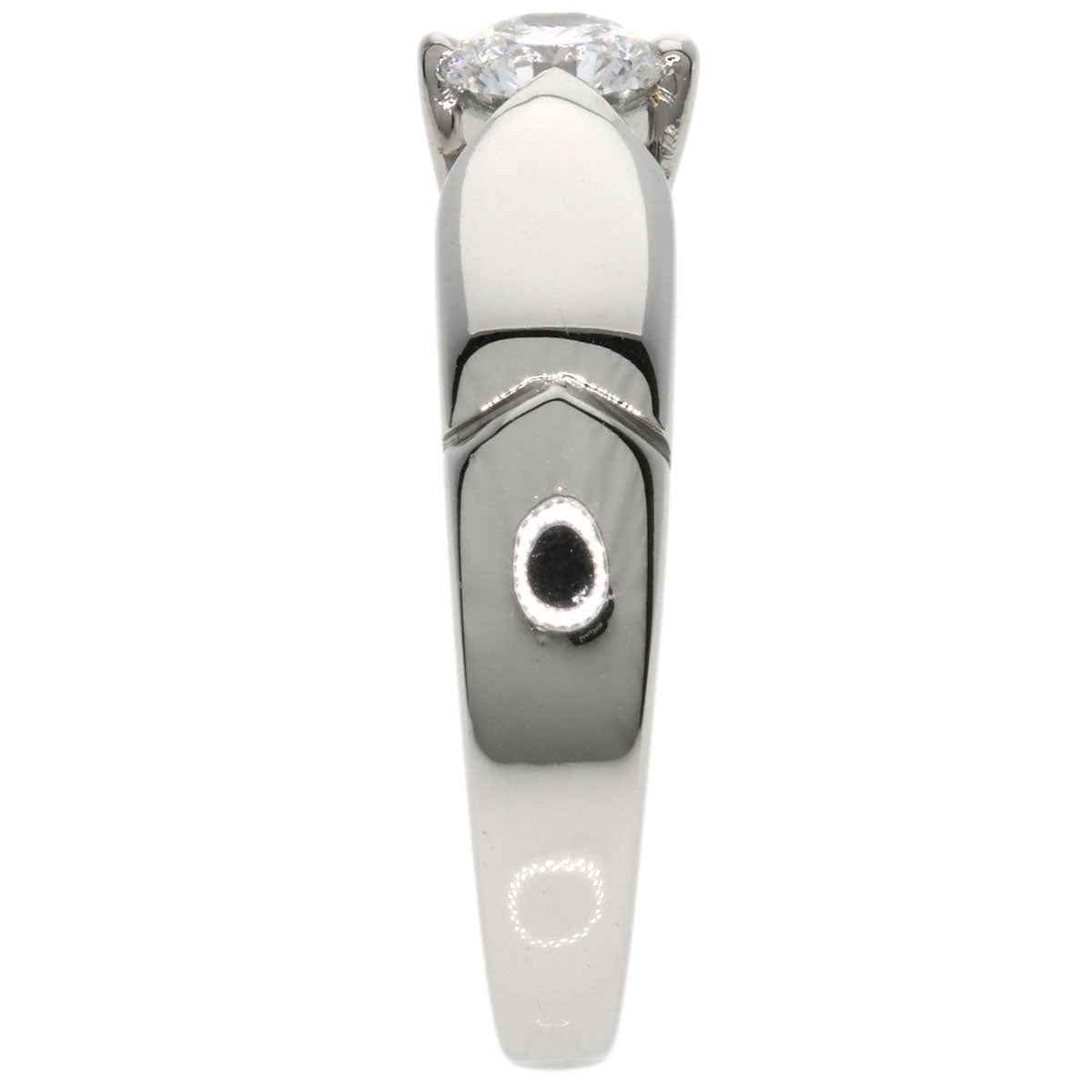 Chaumet ショーメ プリュム ドゥ ショーメ ダイヤモンド リング・指輪 PT950 レディース 中古