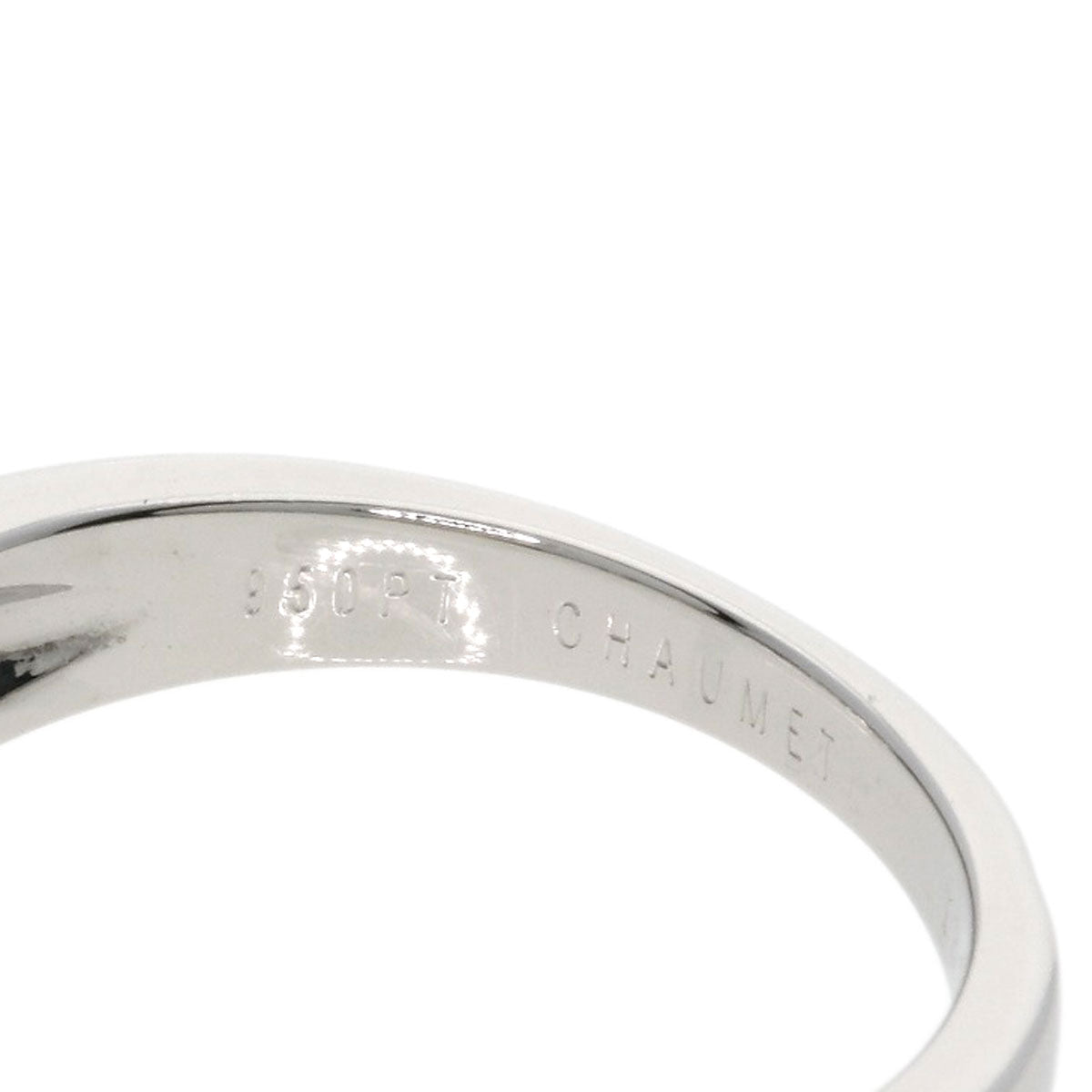 Chaumet ショーメ プリュム ドゥ ショーメ ダイヤモンド リング・指輪 PT950 レディース 中古