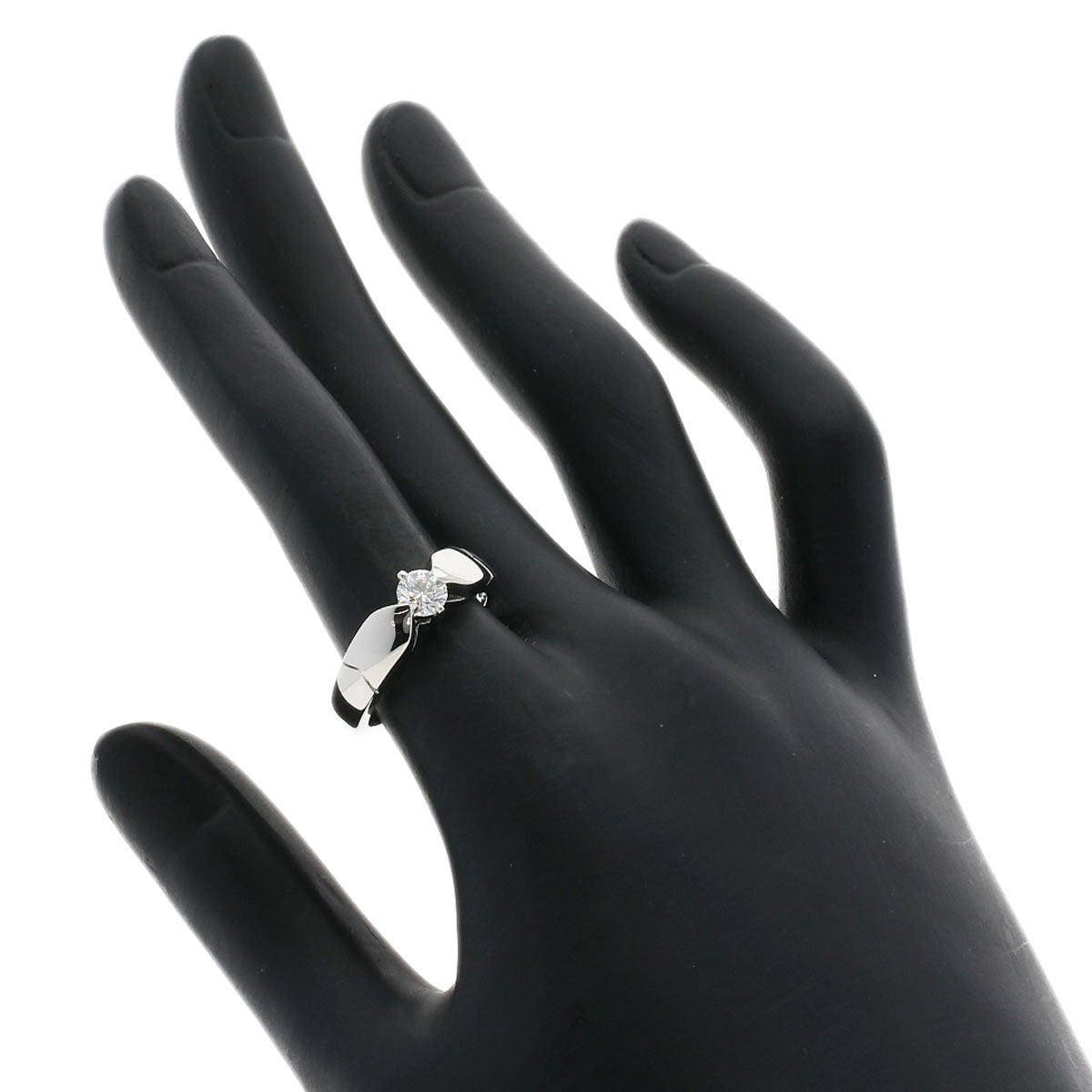 Chaumet ショーメ プリュム ドゥ ショーメ ダイヤモンド リング・指輪 PT950 レディース 中古