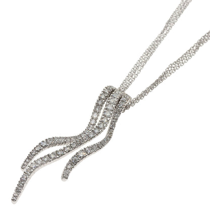 Damiani ダミアーニ ダイヤモンド ネックレス K18WG レディース 中古