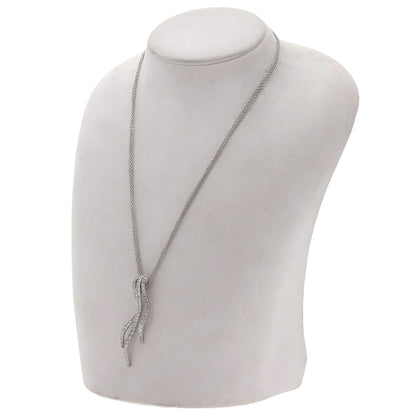 Damiani ダミアーニ ダイヤモンド ネックレス K18WG レディース 中古