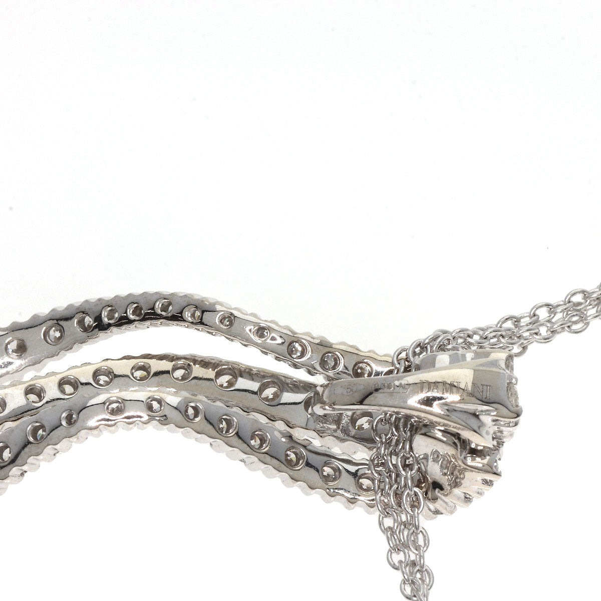 Damiani ダミアーニ ダイヤモンド ネックレス K18WG レディース 中古