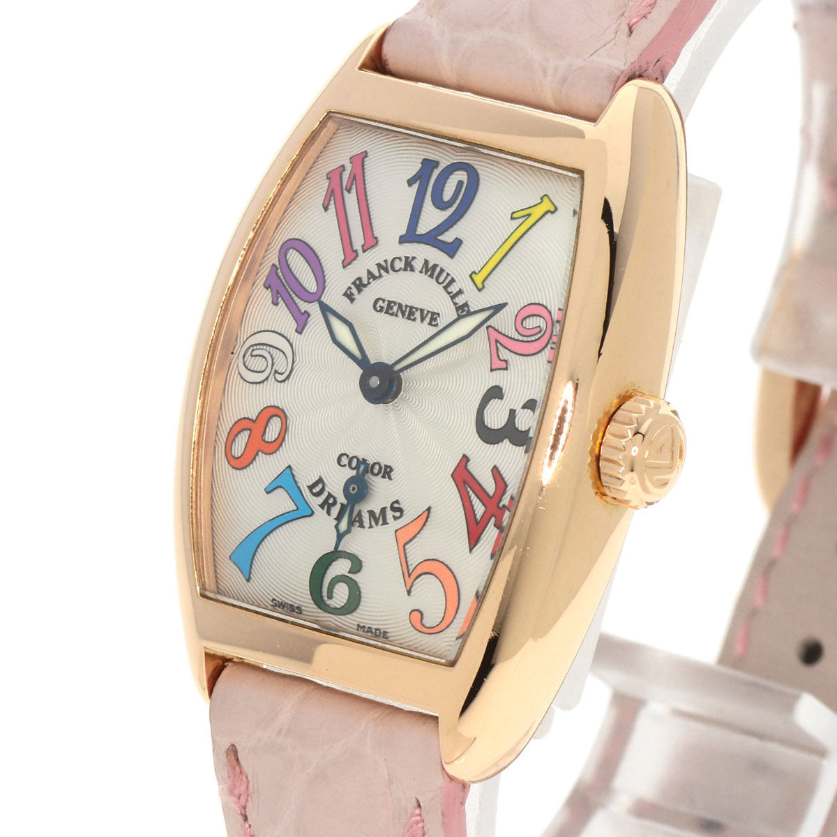 FRANCK MULLER フランクミュラー 1750S6 トノウカーベックス カラードリーム 腕時計 K18PG レディース 中古