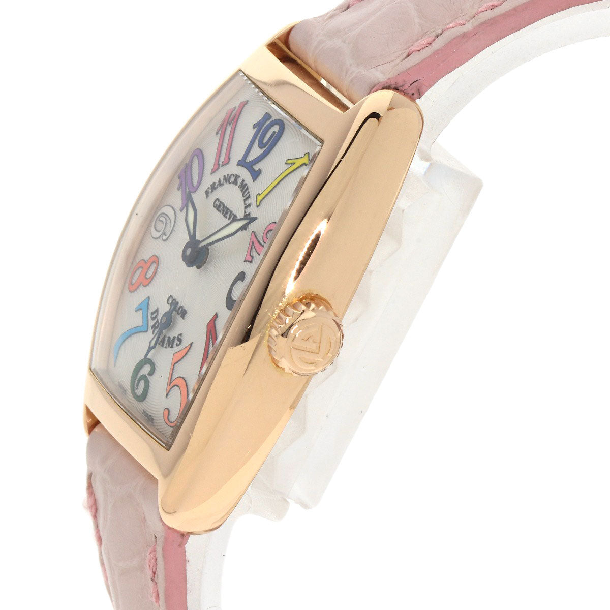 FRANCK MULLER フランクミュラー 1750S6 トノウカーベックス カラードリーム 腕時計 K18PG レディース 中古