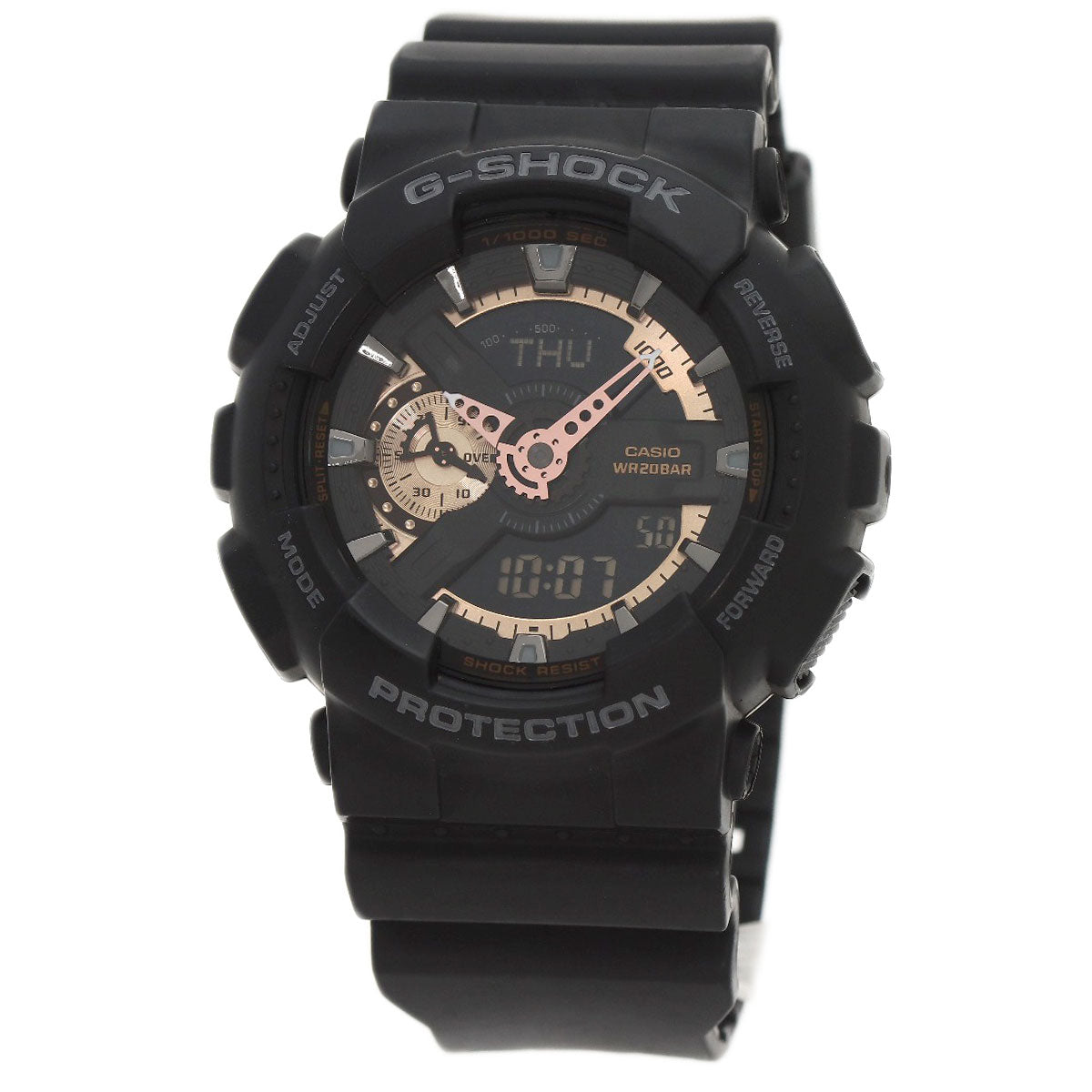 CASIO カシオ GA-110RG Gショック 腕時計 樹脂系 メンズ 中古
