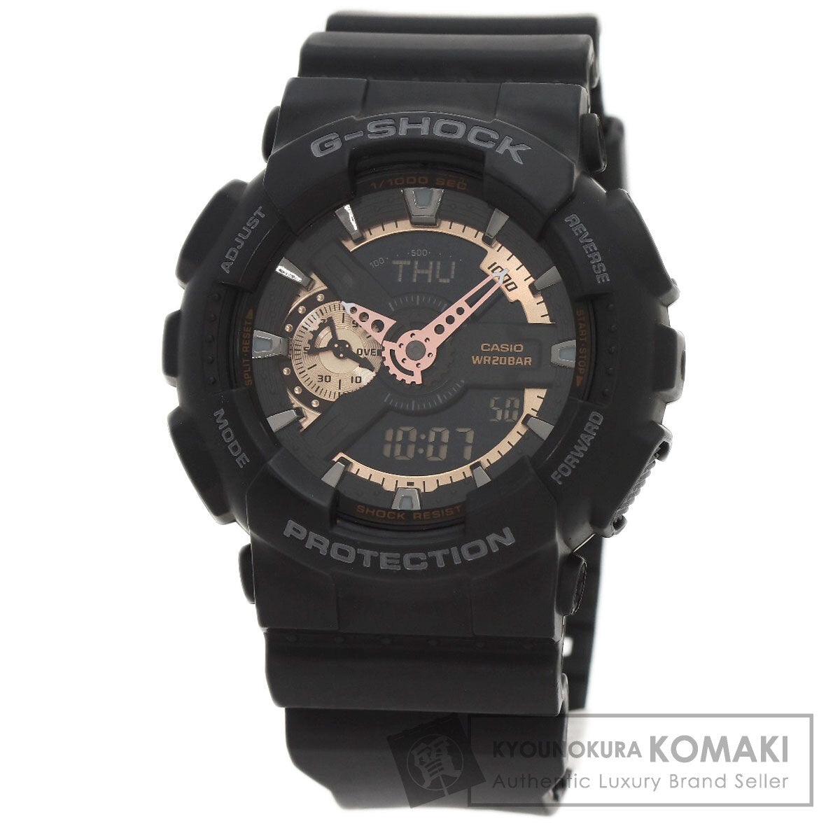 CASIO カシオ GA-110RG Gショック 腕時計 樹脂系 メンズ 中古