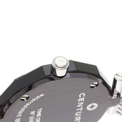 CENTURY センチュリー タイムジェム 1P ダイヤモンド 腕時計 SS レディース 中古