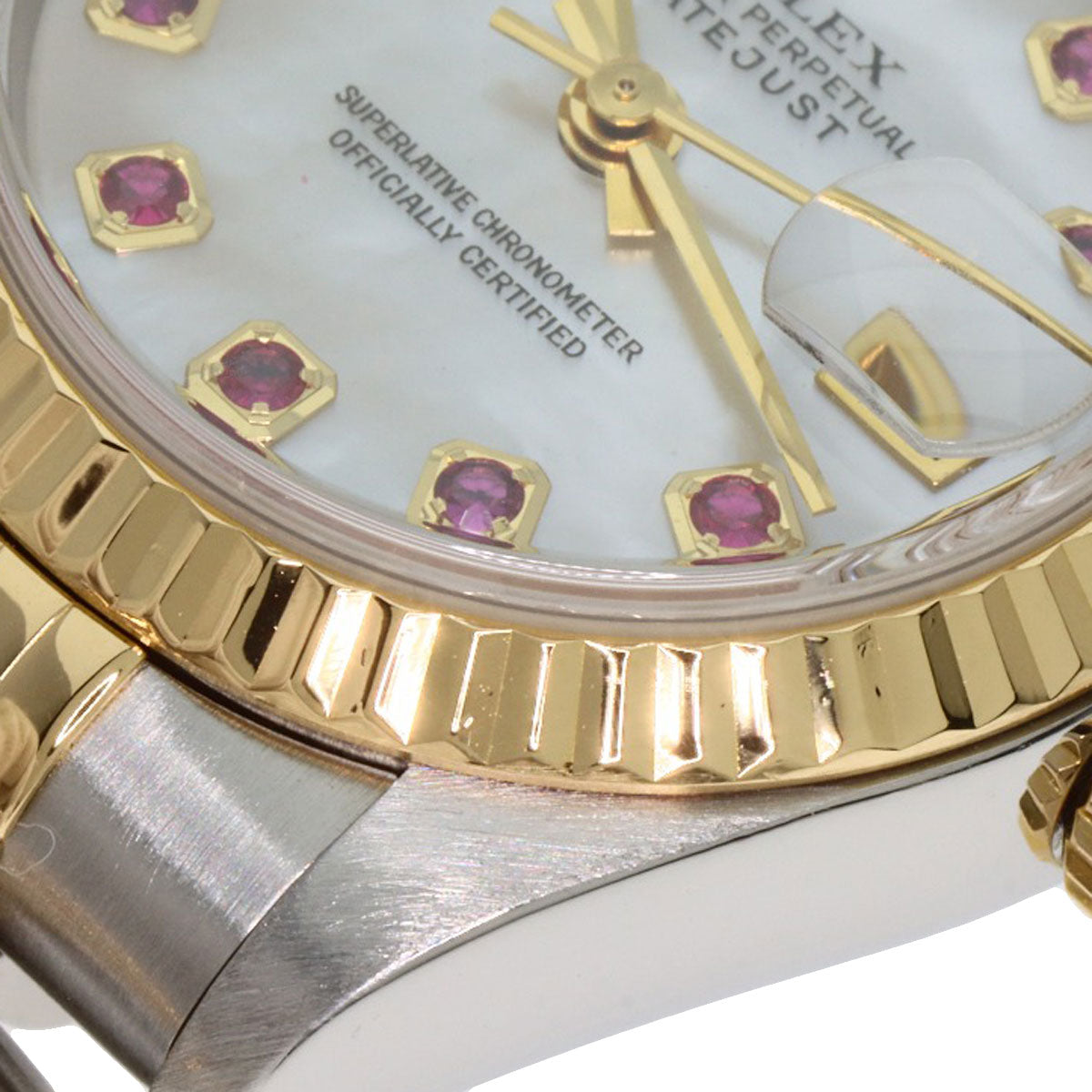 ロレックス 79173NGR デイトジャスト 10P ルビー 腕時計 中古 商品画像19