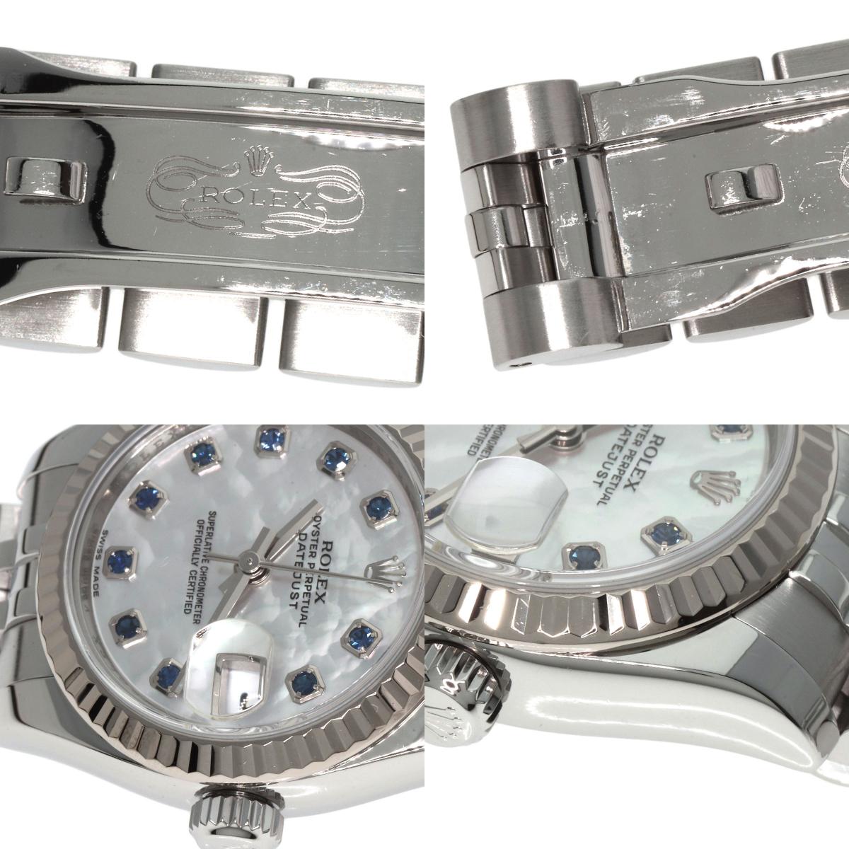 ロレックス 179174NGS デイトジャスト 10P サファイア 腕時計 中古 商品画像19