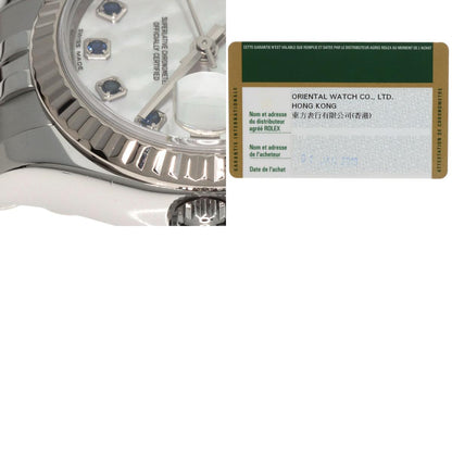ロレックス 179174NGS デイトジャスト 10P サファイア 腕時計 中古 商品画像20