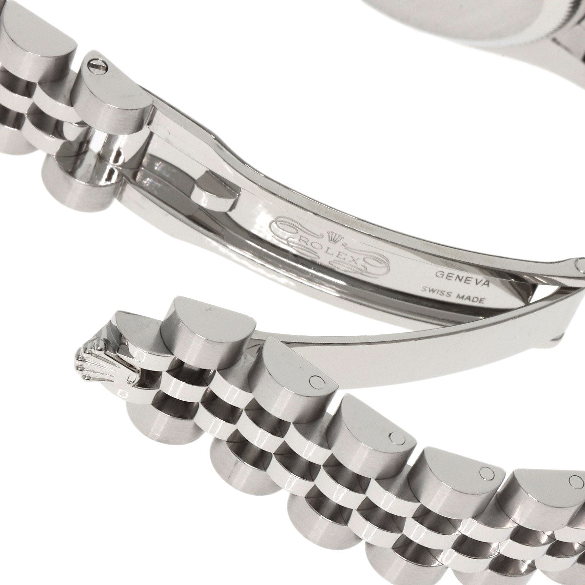 ROLEX ロレックス 179174NGS デイトジャスト 10P サファイア 腕時計 SS レディース 中古