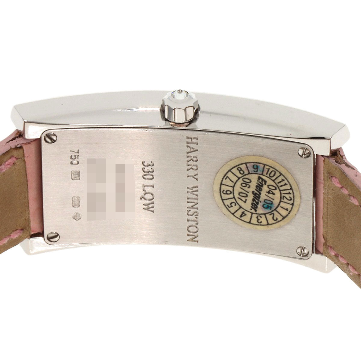 HARRY WINSTON ハリーウィンストン 330LQW アヴェニュー C 腕時計 K18WG レディース 中古