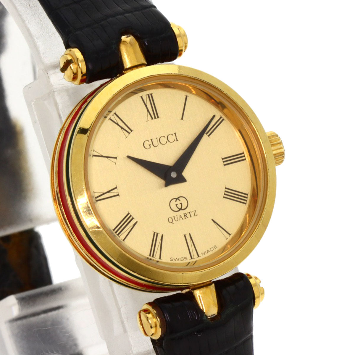 GUCCI グッチ シェリーライン 腕時計 GP レディース 中古