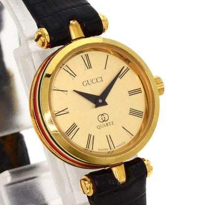 GUCCI グッチ シェリーライン 腕時計 GP レディース 中古