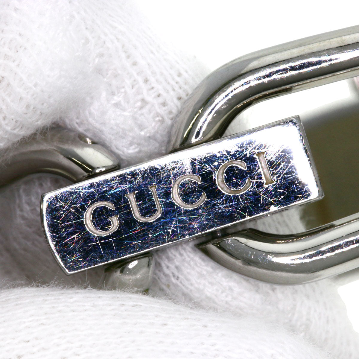 GUCCI グッチ 1500L スクエアフェイス 腕時計 SS レディース 中古