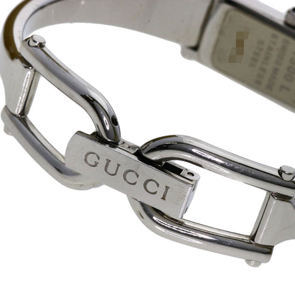 GUCCI グッチ 1500L スクエアフェイス 腕時計 SS レディース 中古